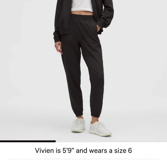 Two pair of Lululemon women’s Adapted State Perforated Joggers!!! - Picture 4 of 6